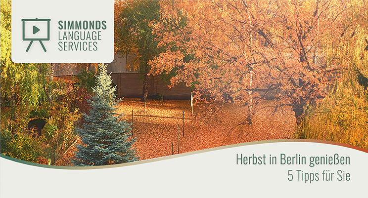 Wunderschöne Herbstfarben in Berlin