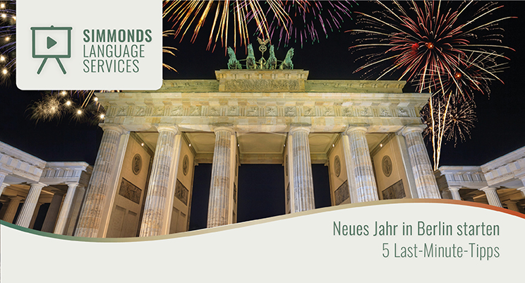 Silvester in Berlin am Brandenburger Tor 