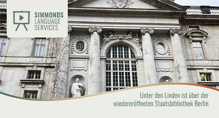 Staatsbibliothek Berlin Unter den Linden